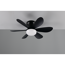 Deckenventilator 'Lund' schwarz matt Ø 53 cm