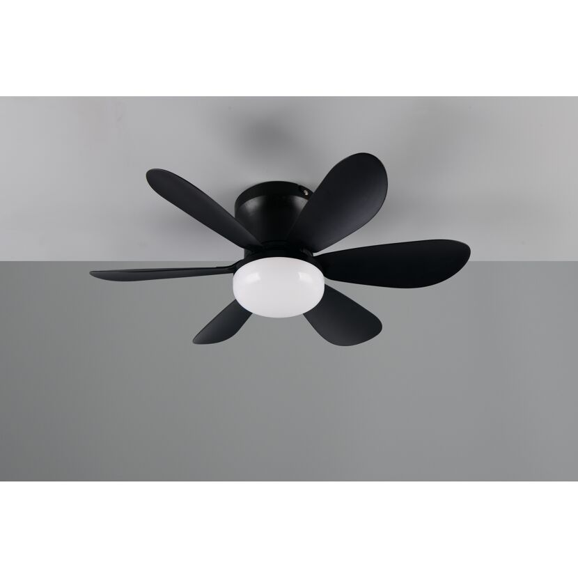 Deckenventilator 'Lund' schwarz matt Ø 53 cm