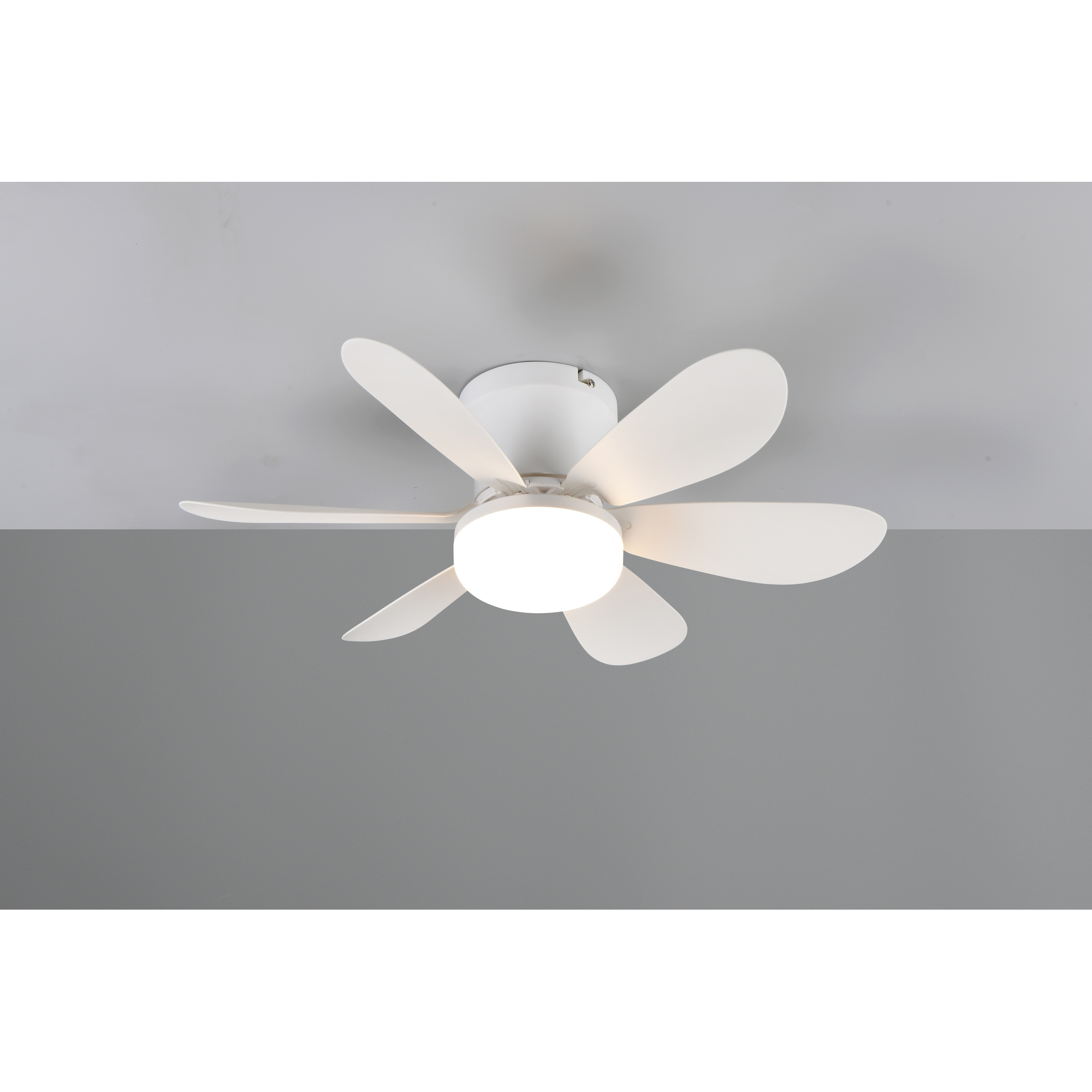 Deckenventilator 'Lund' weiß matt Ø 53 cm