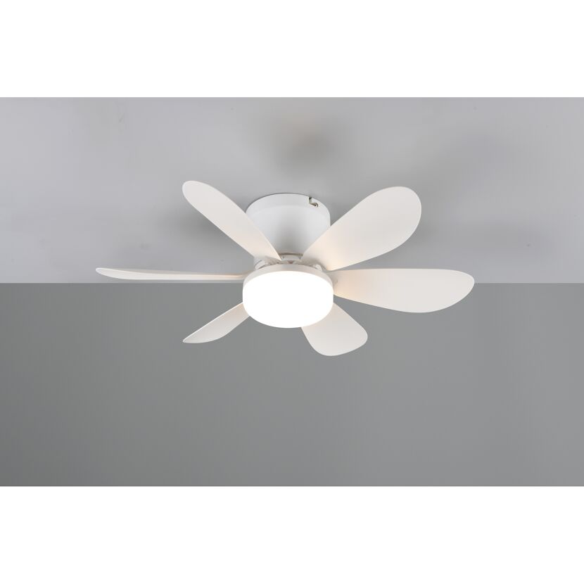 Deckenventilator 'Lund' weiß matt Ø 53 cm