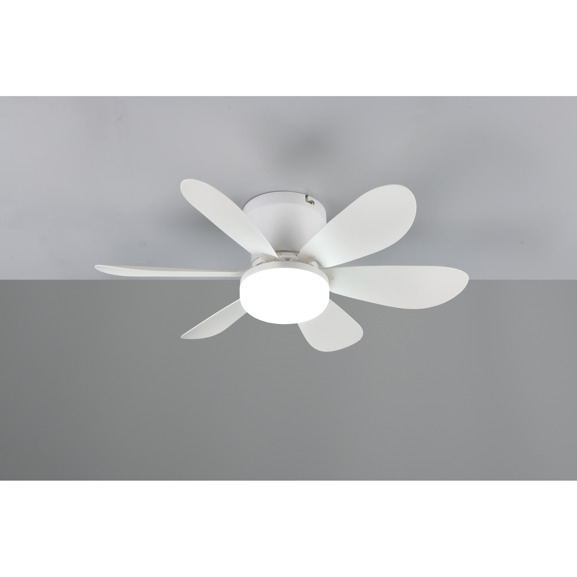 Deckenventilator 'Lund' weiß matt Ø 53 cm