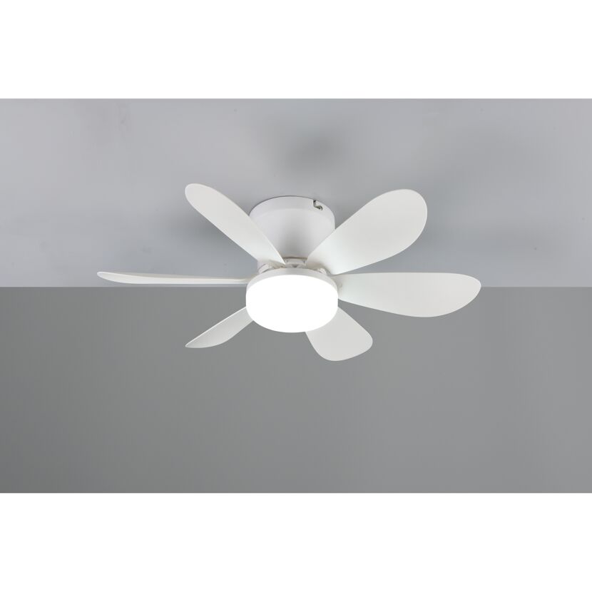 Deckenventilator 'Lund' weiß matt Ø 53 cm