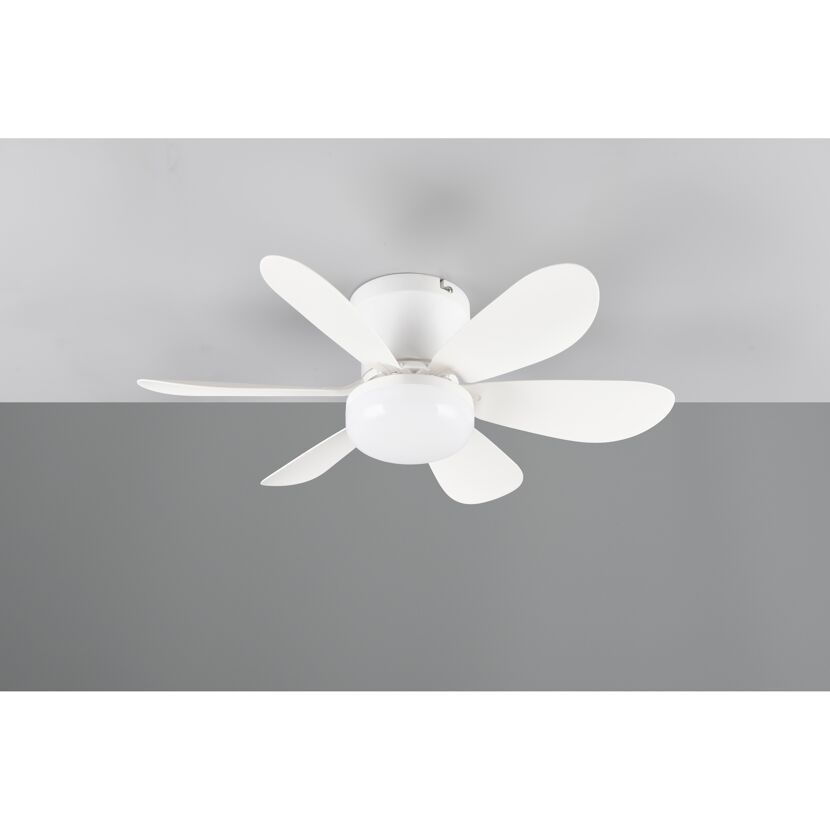 Deckenventilator 'Lund' weiß matt Ø 53 cm