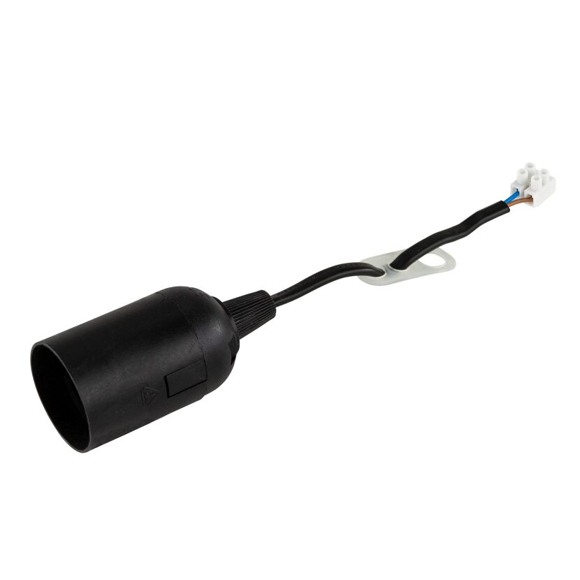 Renovierfassung schwarz E27 60 W 3 Stück