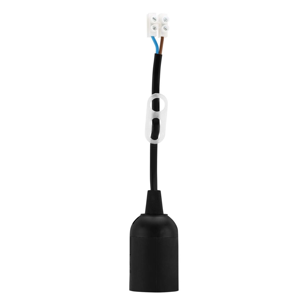 Renovierfassung schwarz E27 60 W 3 Stück