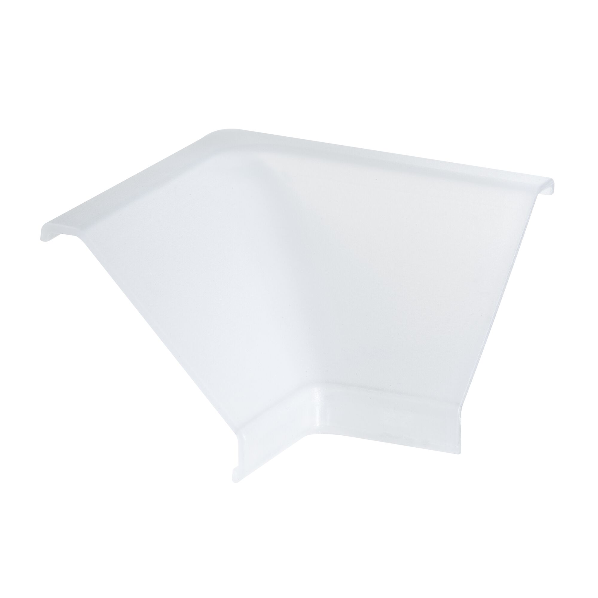 Weiße Innen-Ecke für Delta Profil, 2er Set