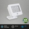 LED-Außenwandleuchte 'Lero' mit Bewegungssensor 0,48 W tageslichtweiß IP 54 12 x 6,4 cm