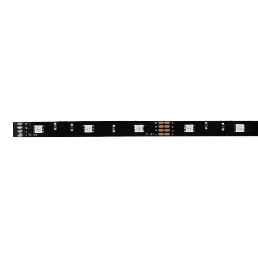 ECO Stripe 1m RGB 7,2W 12V DC Schwarz