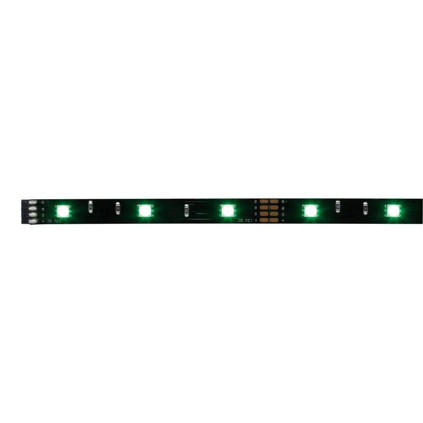 ECO Stripe 1m RGB 7,2W 12V DC Schwarz