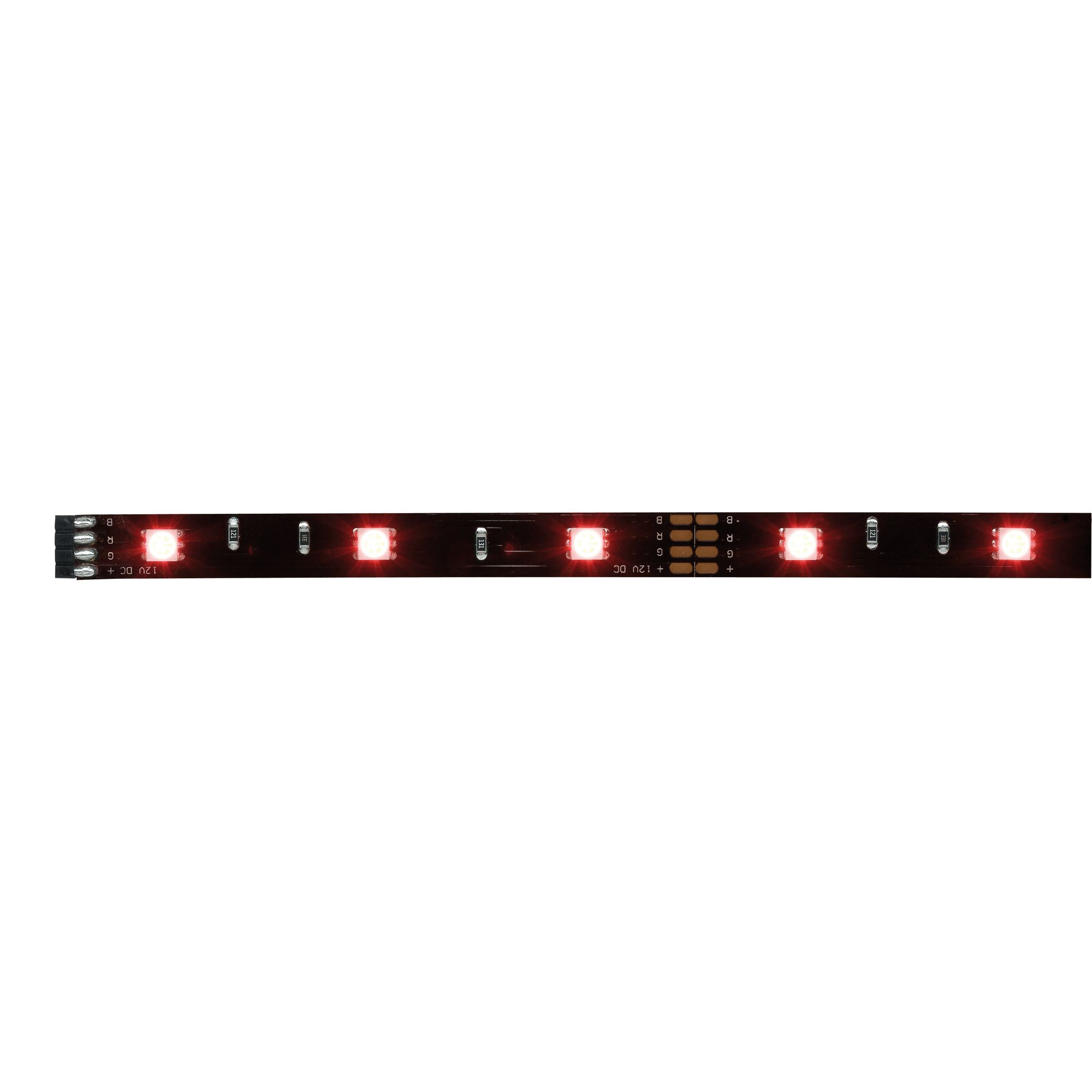 LED-Streifen 'YourLED ECO' 1 m 6 W 110 lm RGB, schwarz + product picture