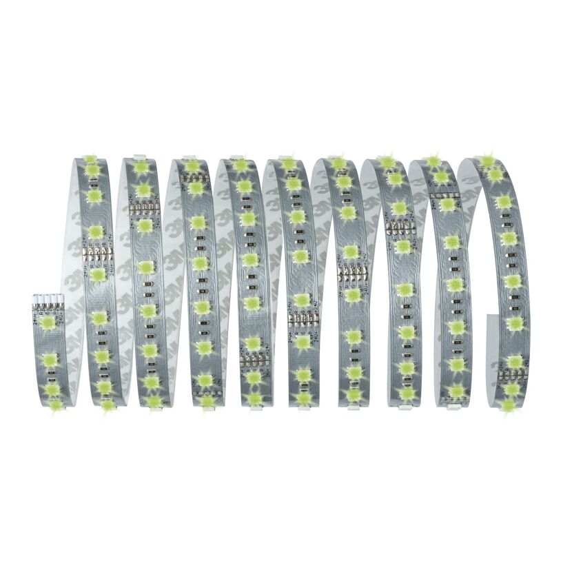 LED-Streifen mit grünen Lichtern