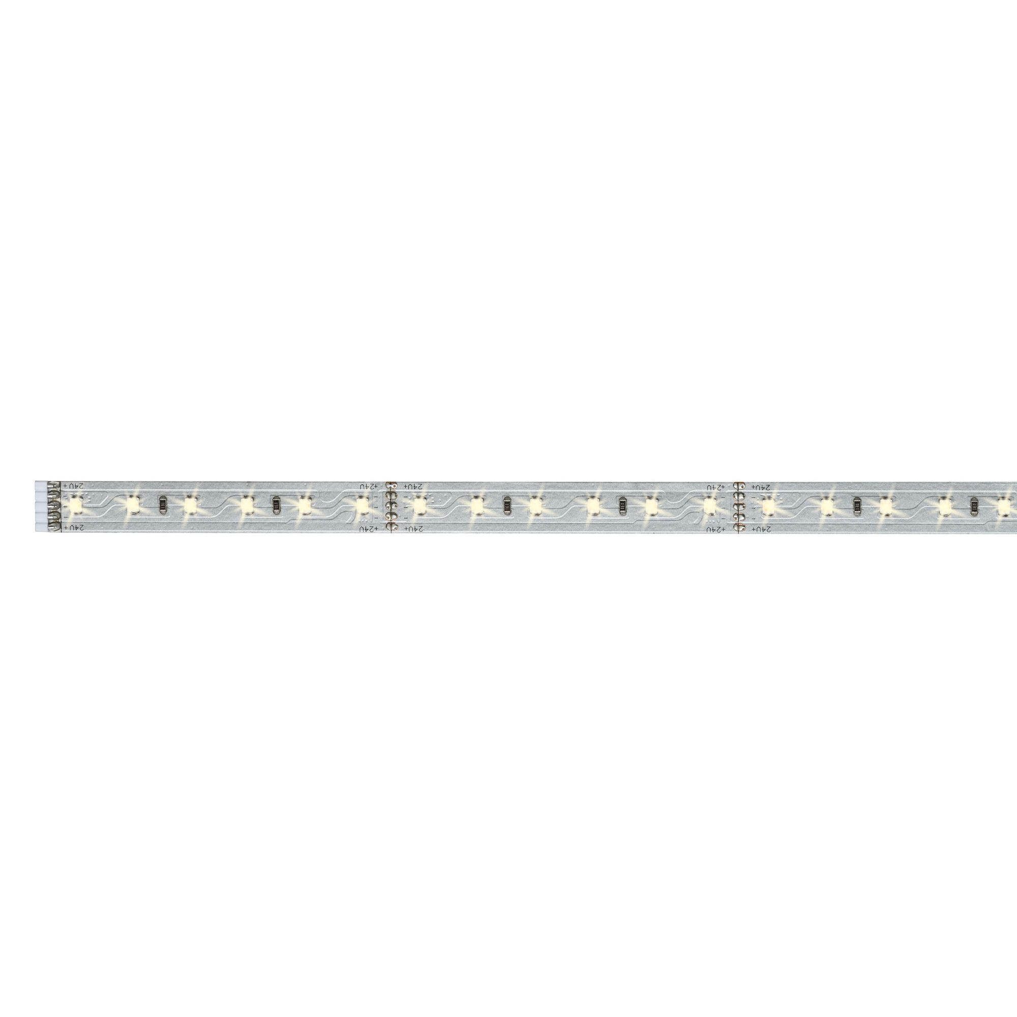 LED-Streifen 'MaxLED' 1 m 6 W 550 lm warmweiß, silber + product picture