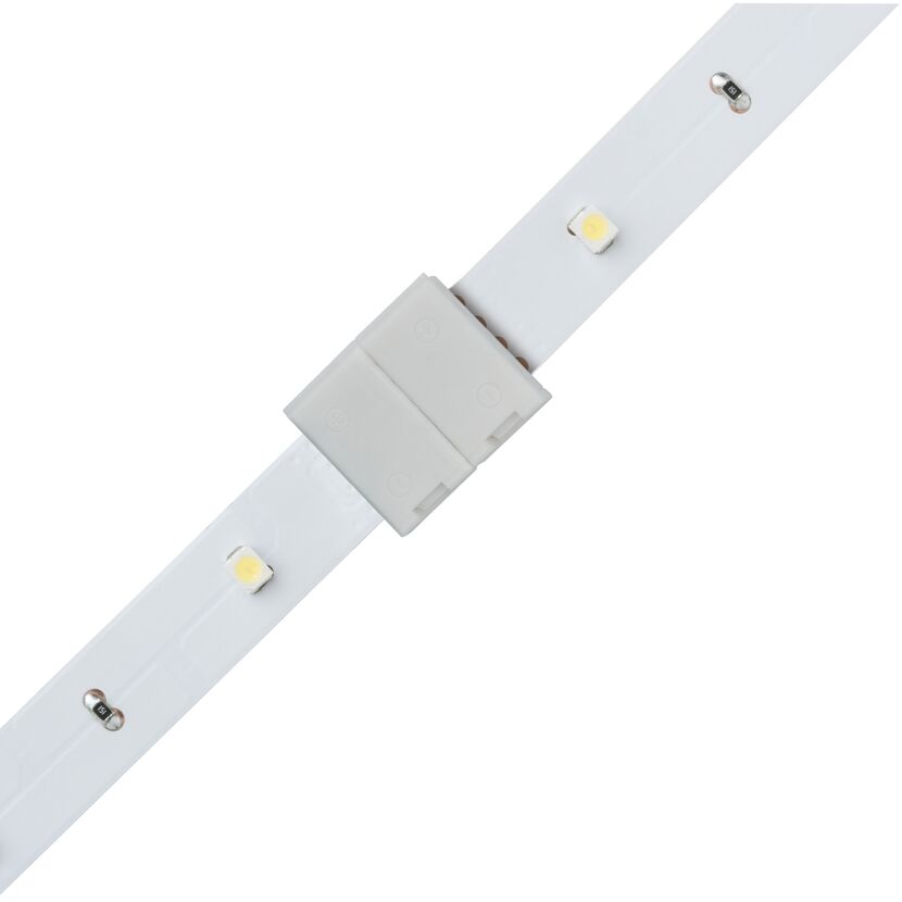 Weißer LED-Strip Verbinder