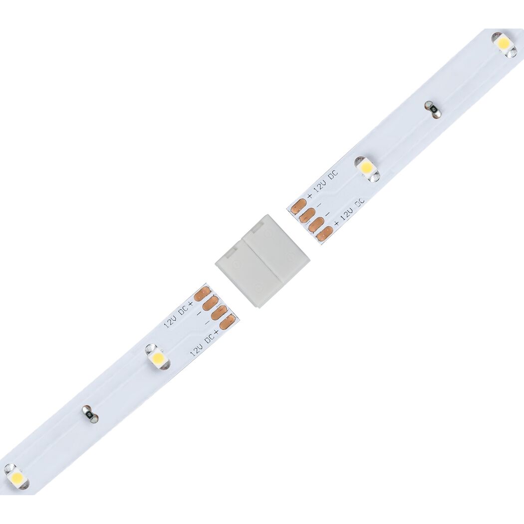 Zwei LED-Streifen mit Verbinder