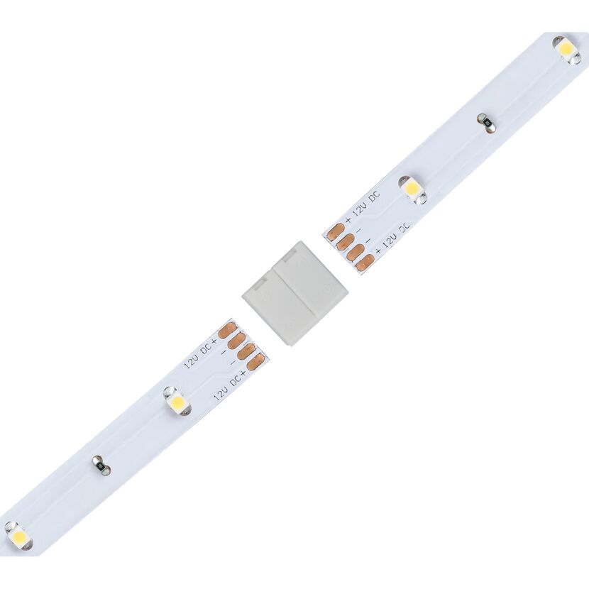 Zwei LED-Streifen mit Verbinder