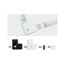 LED-Connector 'YourLED' 90°-Winkel schwarz/weiß 4 Stück