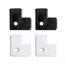 LED-Connector 'YourLED' 90°-Winkel schwarz/weiß 4 Stück