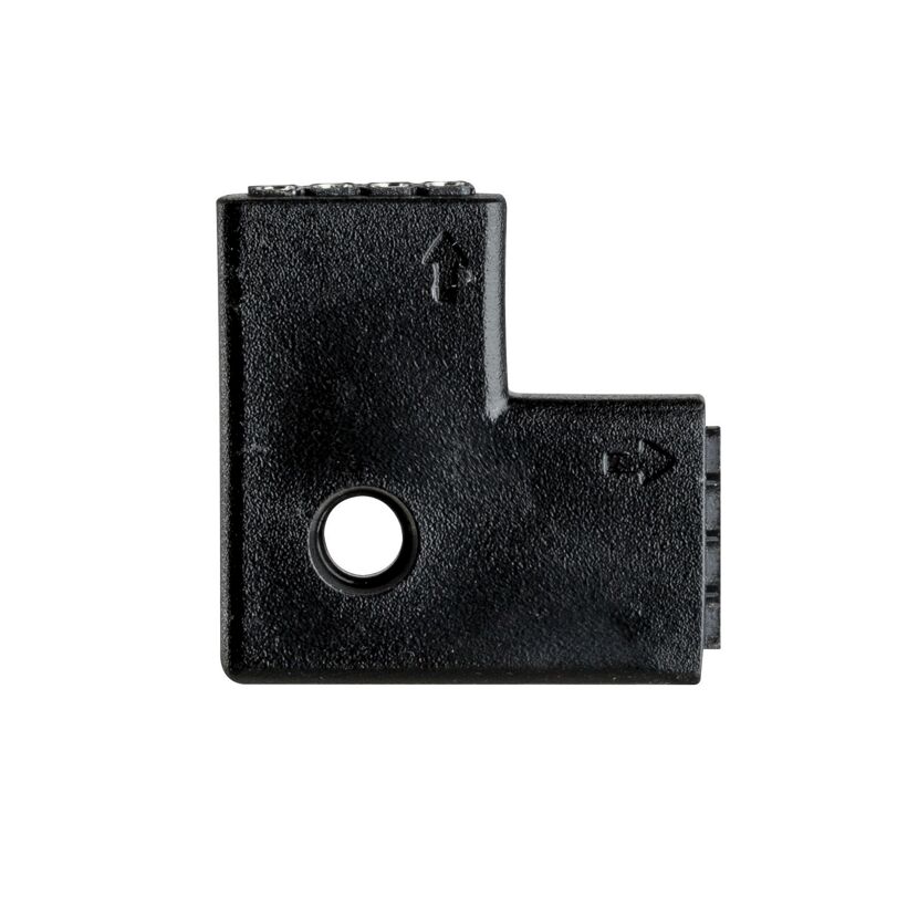 LED-Connector 'YourLED' 90°-Winkel schwarz/weiß 4 Stück