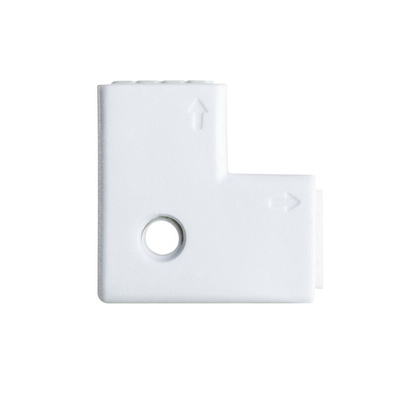 LED-Connector 'YourLED' 90°-Winkel schwarz/weiß 4 Stück