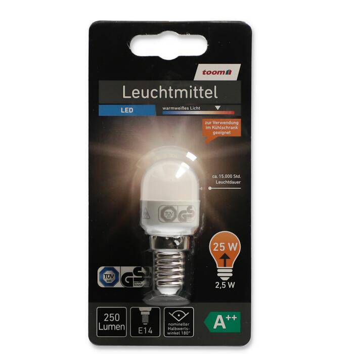 Toom Led Kuhlschranklampe 250 Lm 2 5 W E14 ǀ Toom Baumarkt