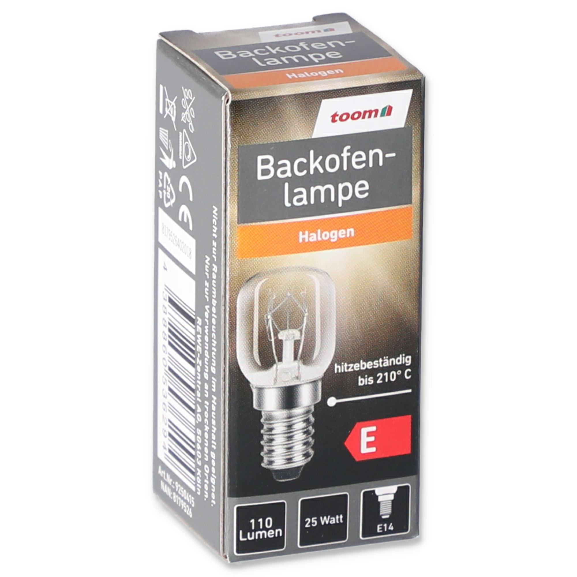 Backofenlampe 110 lm 25 W E14 + product picture