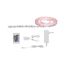 LED-Set 'FlexLED' 5 m 26 W RGB weiß