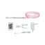 LED-Set 'FlexLED' 3 m 19 W RGB, weiß