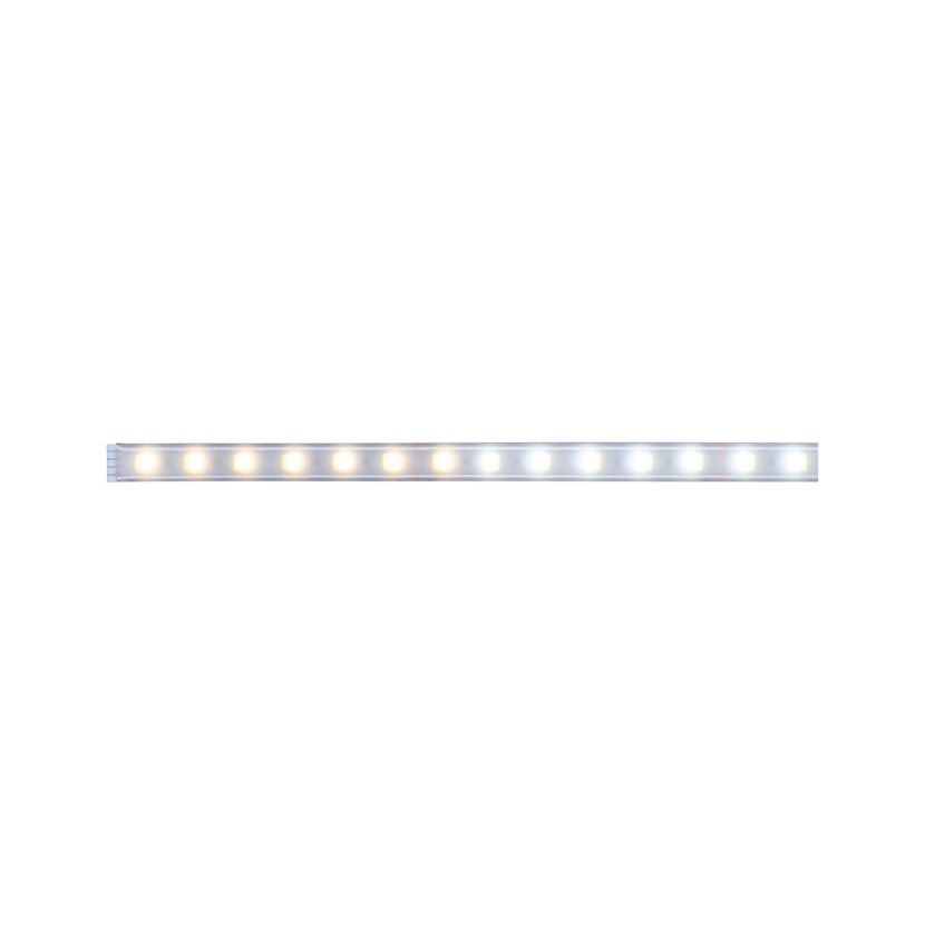 LED-Streifen 'MaxLED' 1 m 7 W 580 lm warmweiß-kaltweiß, silber