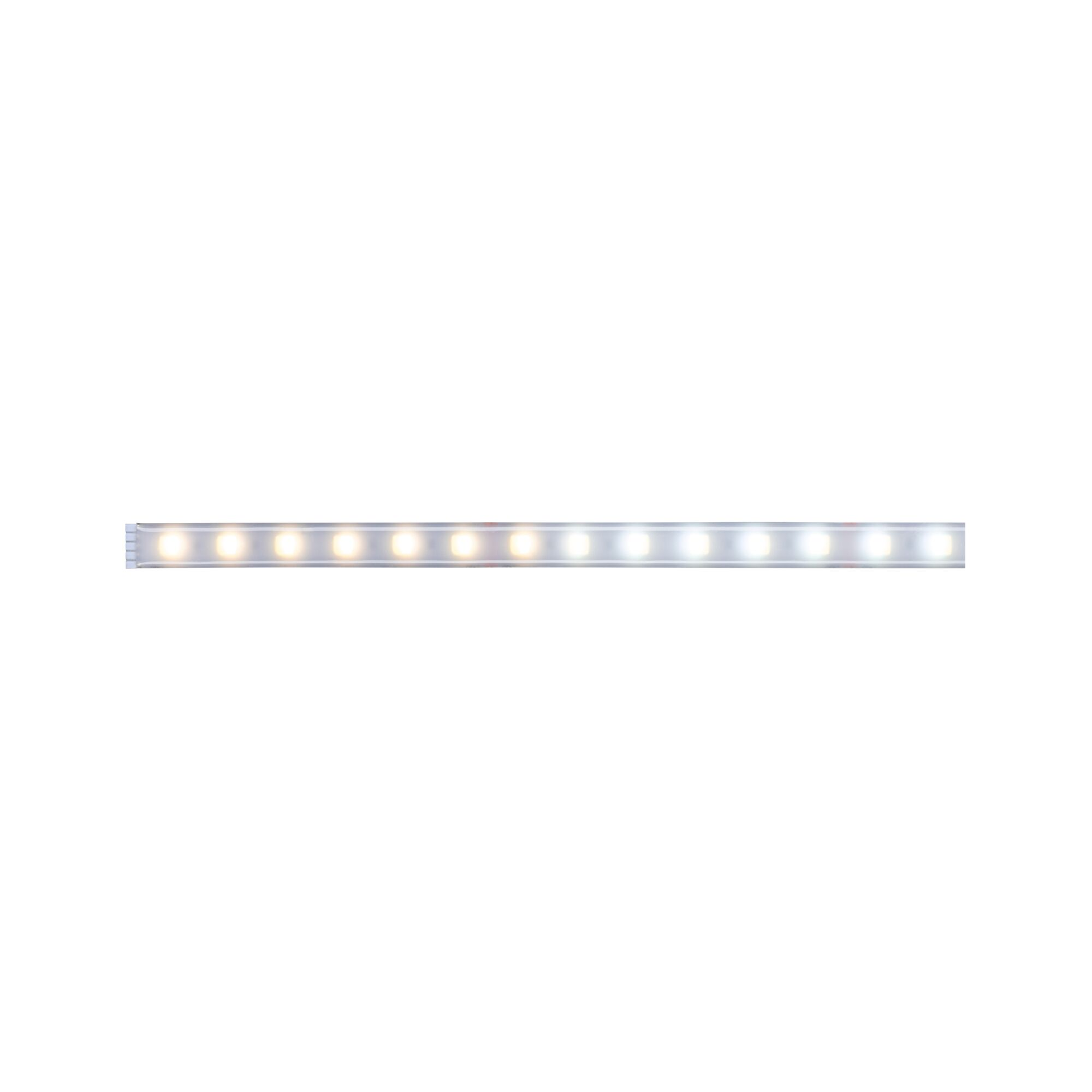 LED-Streifen 'MaxLED' 1 m 7 W 580 lm warmweiß-kaltweiß, silber + product picture