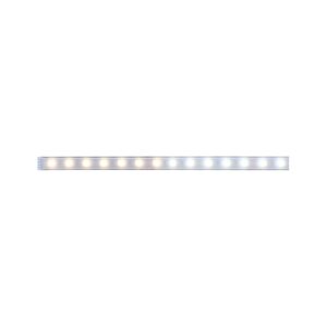 LED-Streifen 'MaxLED' 1 m 7 W 580 lm warmweiß-kaltweiß, silber