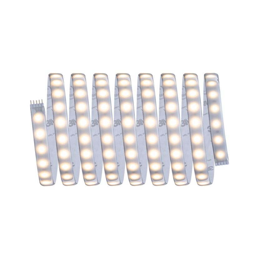 LED-Basisset 'MaxLED' 3 m 18 W 1320 lm warmweiß silber