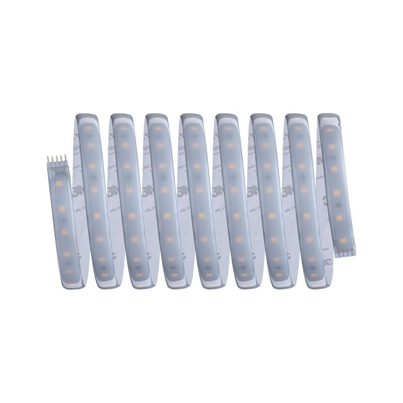 LED-Basisset 'MaxLED' 3 m 18 W 1320 lm warmweiß silber