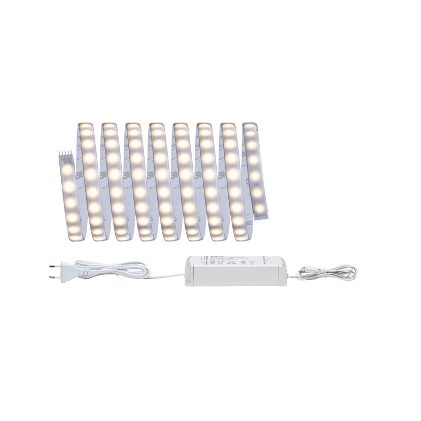 LED-Basisset 'MaxLED' 3 m 18 W 1320 lm warmweiß silber