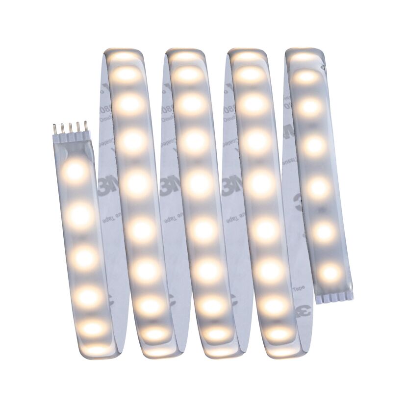 LED-Basisset 'MaxLED' 1,5 m 9 W 660 lm warmweiß, silber