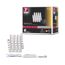 LED-Basisset 'MaxLED' 1,5 m 9 W 660 lm warmweiß, silber