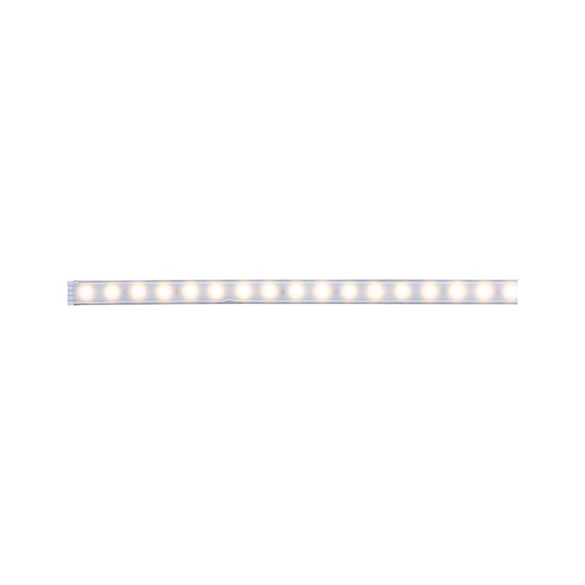 LED-Streifen 'MaxLED' 1 m 6 W 440 lm warmweiß, silber