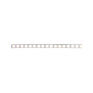 LED-Streifen 'MaxLED' 1 m 6 W 440 lm warmweiß, silber
