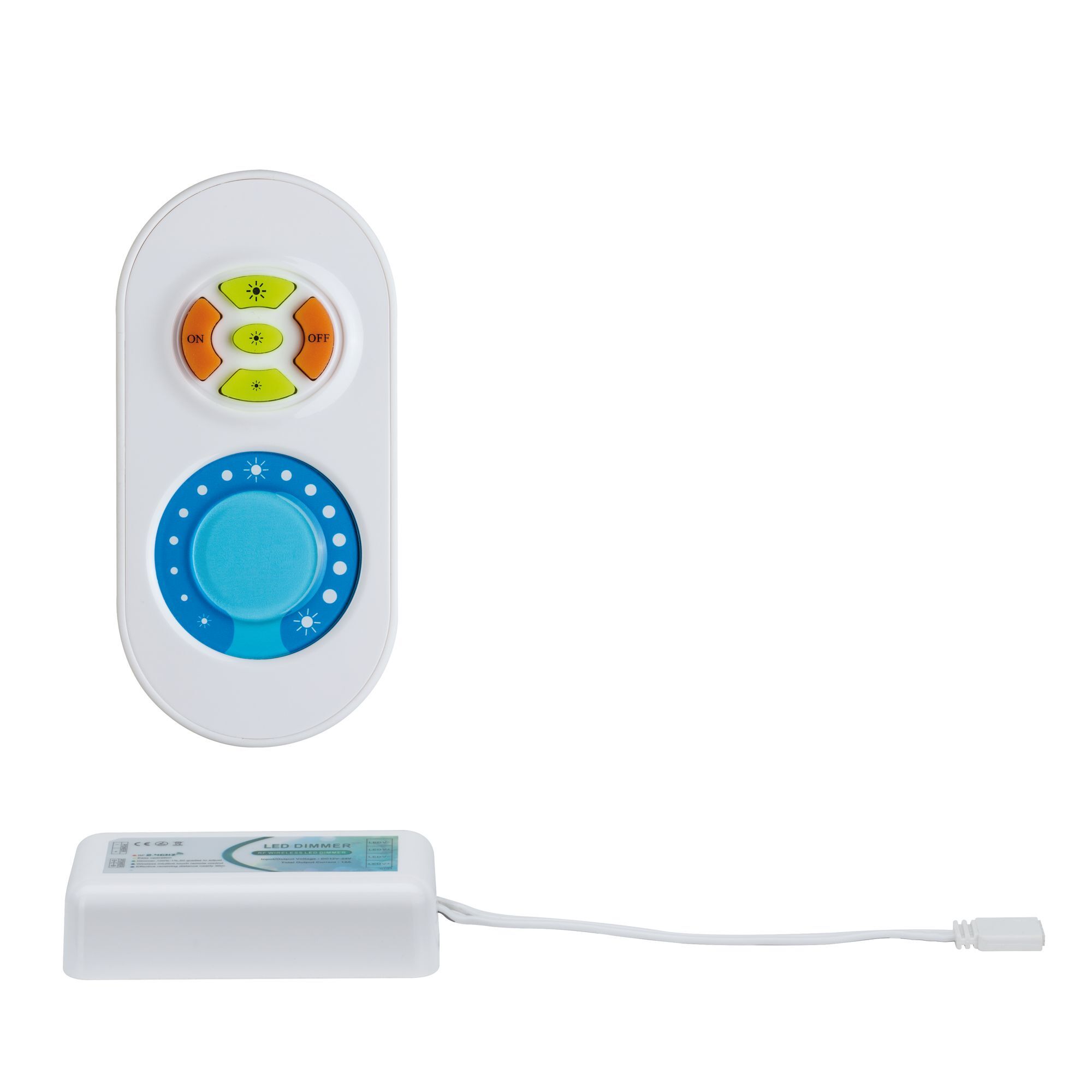 LED-Dimmer mit Fernbedienung und Empfänger