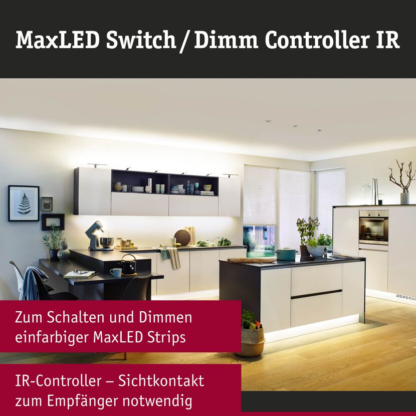 Dimm-/Schalt-Controller 'MaxLED' 24 V max. 144 W mit Fernbedienung