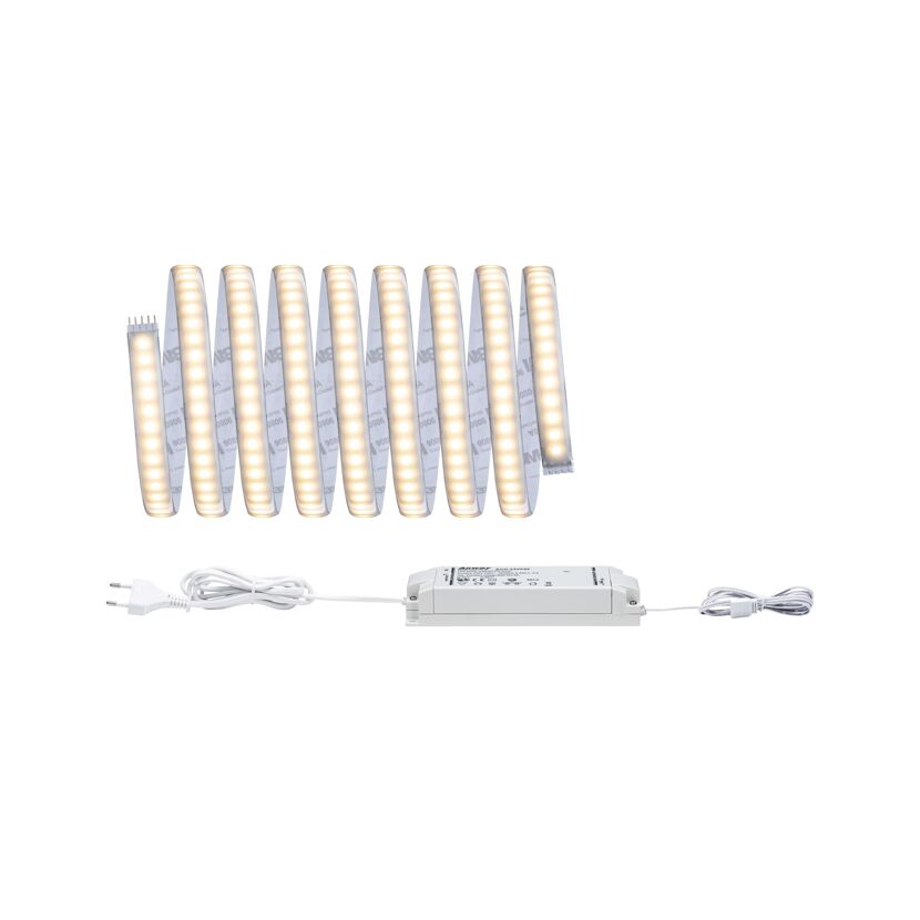 LED-Basisset 'MaxLED' 3 m 35 W 2640 lm warmweiß, silber