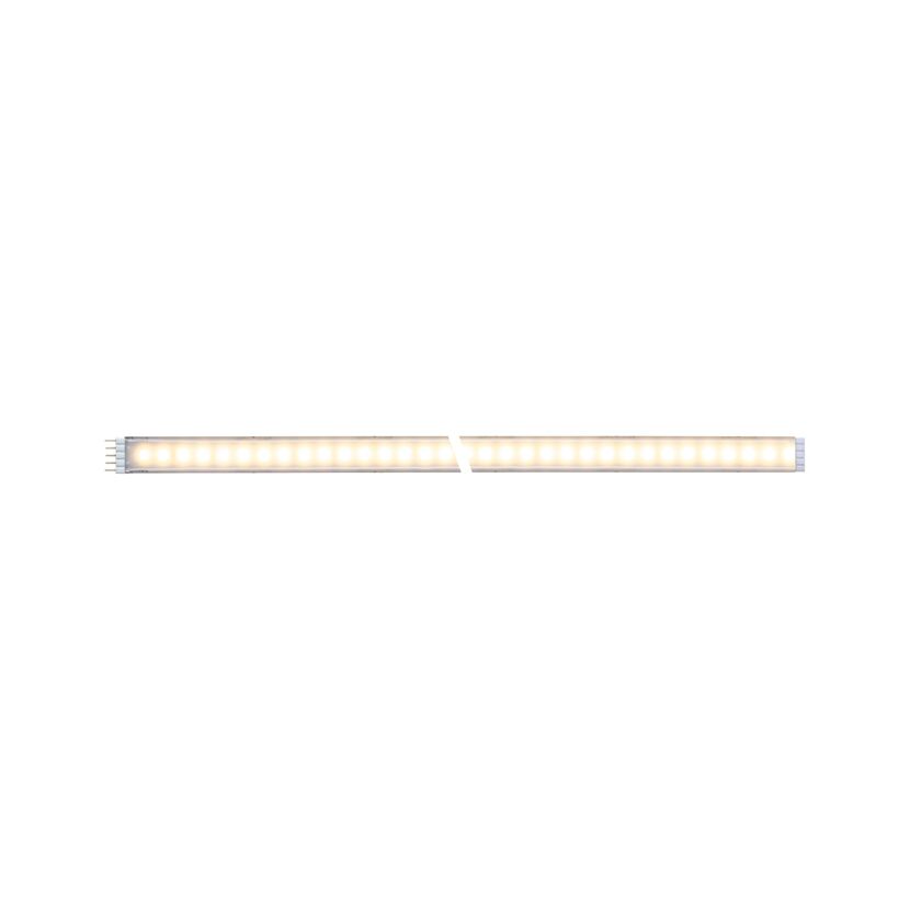 LED-Streifen 'MaxLED' 1 m 12 W 880 lm warmweiß, silber