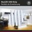LED-Streifen 'MaxLED' 1 m 12 W 880 lm kaltweiß, silber