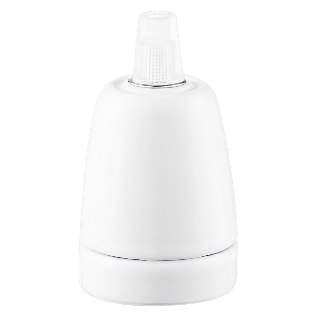 Lampenfassung 'Home Sweet Home' Porzellan E27 10 W