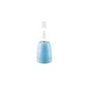Babyblaue Porzellanfassung E27