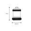 Lampenfassung 'Home Sweet Home' E27 Aluminium kupferfarben