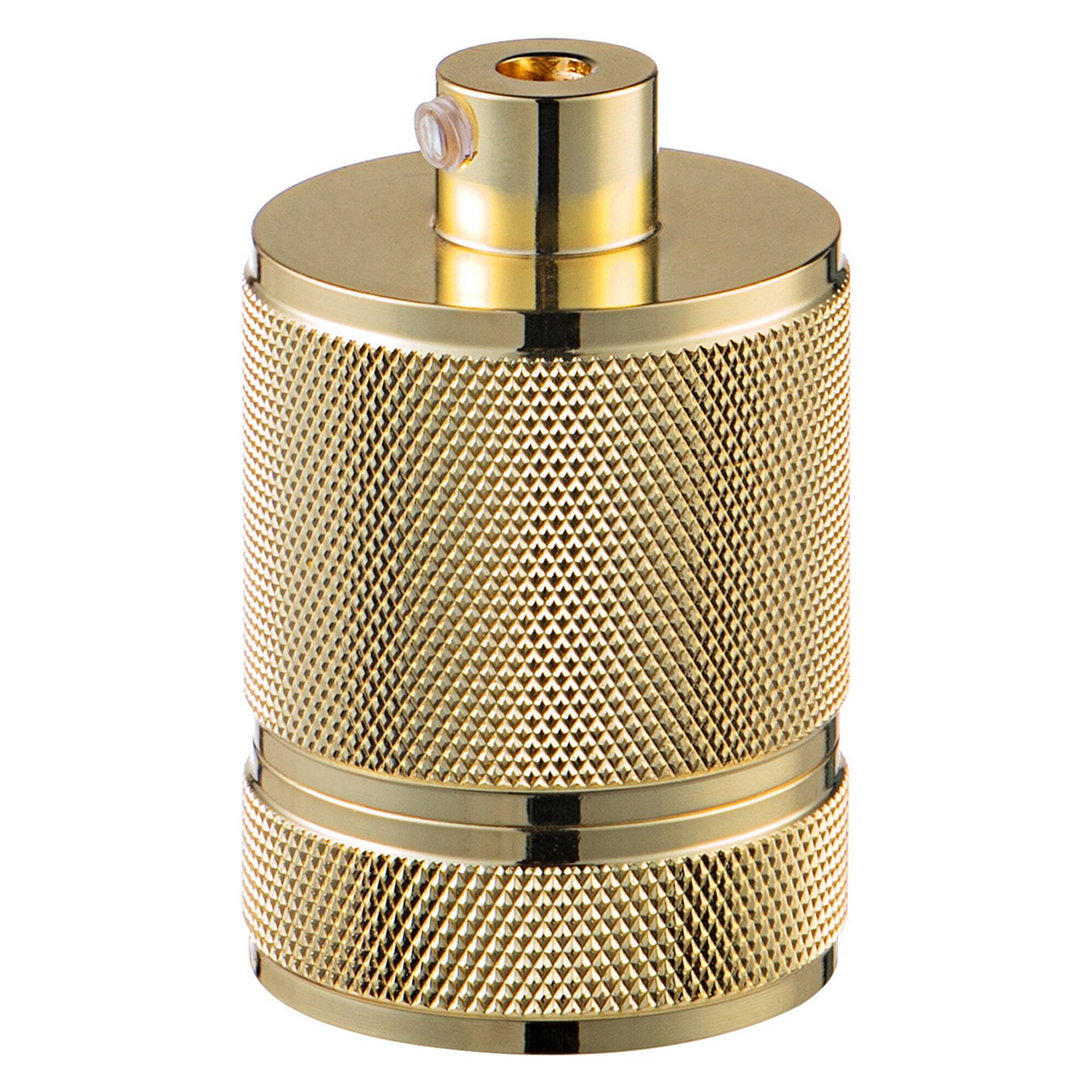 Goldene Metalfassung E27