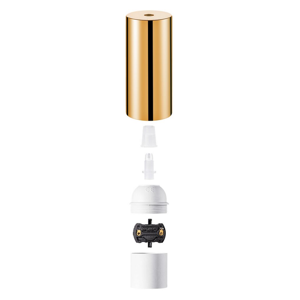 Lampenfassung 'Home Sweet Home' Kunststoff E27 10 W