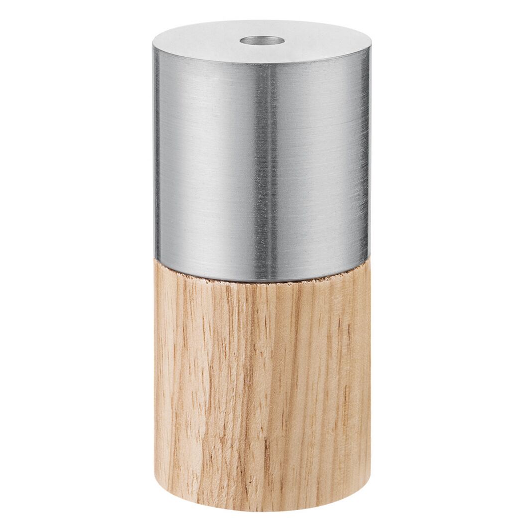 Metall-Holz-Lampenfassung