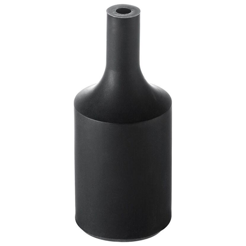 Schwarze Fassungshülse aus Metall
