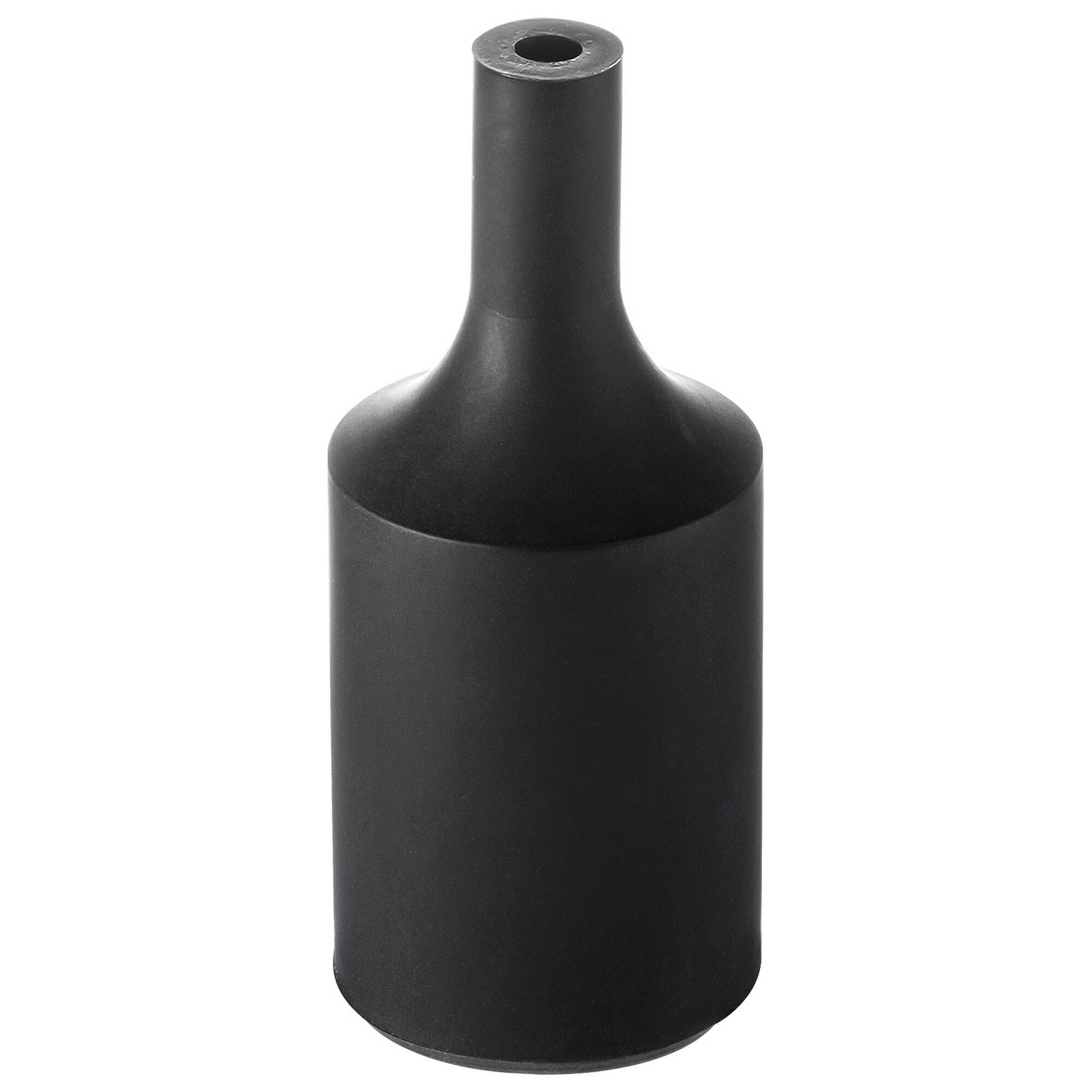 Schwarze Fassungshülse aus Metall